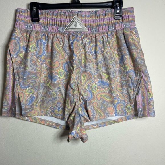 (+)People Pants - FP by Free People, shorts,Color: Confetti combined, size L